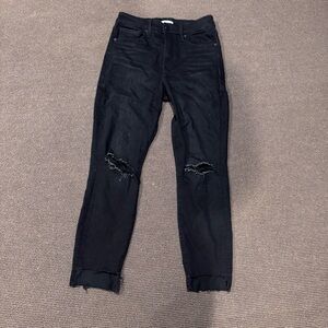 Good American Distressed Women's Skinny Jeans